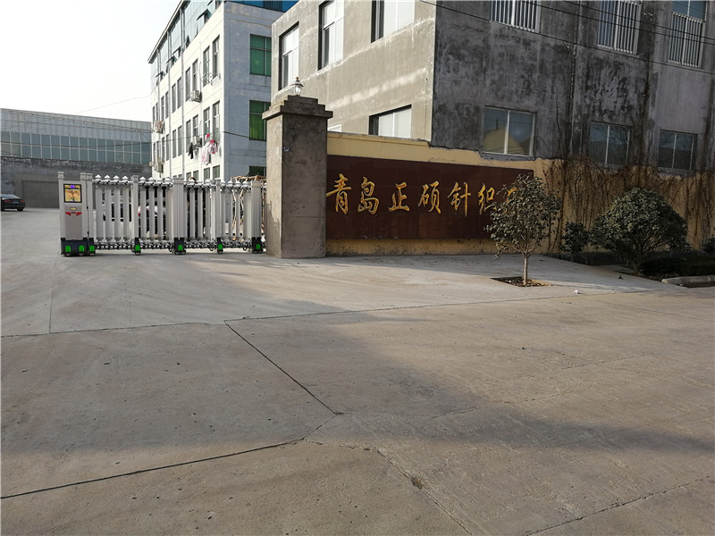 青島正碩針織廠-電動(dòng)伸縮門(mén)案例